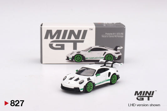 Mini GT Porsche 911 992 GT3 RS Tribute to Carrera RS Package MGT00827 1/64 Die Cast