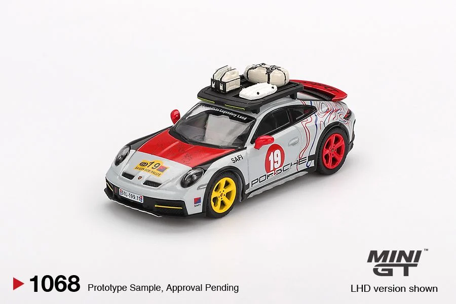 Mini GT Porsche 911 Dakar Uncle Rally MGT01068 1/64 Die Cast