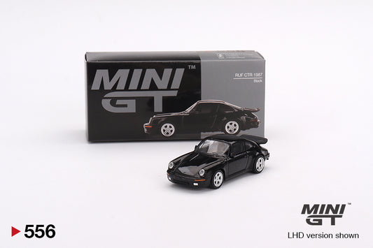Mini GT Porsche RUF CTR 1987 Black MGT00556 1/64 Die Cast