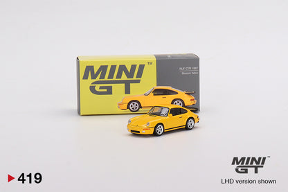 Mini GT Porsche RUF CTR 1987 Blossom Yellow MGT00419 1/64 Die Cast