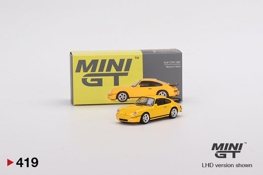 Mini GT Porsche RUF CTR 1987 Blossom Yellow MGT00419 1/64 Die Cast