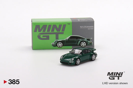 Mini GT Porsche RUF CTR Anniversary Irish Green MGT00385 1/64 Die Cast
