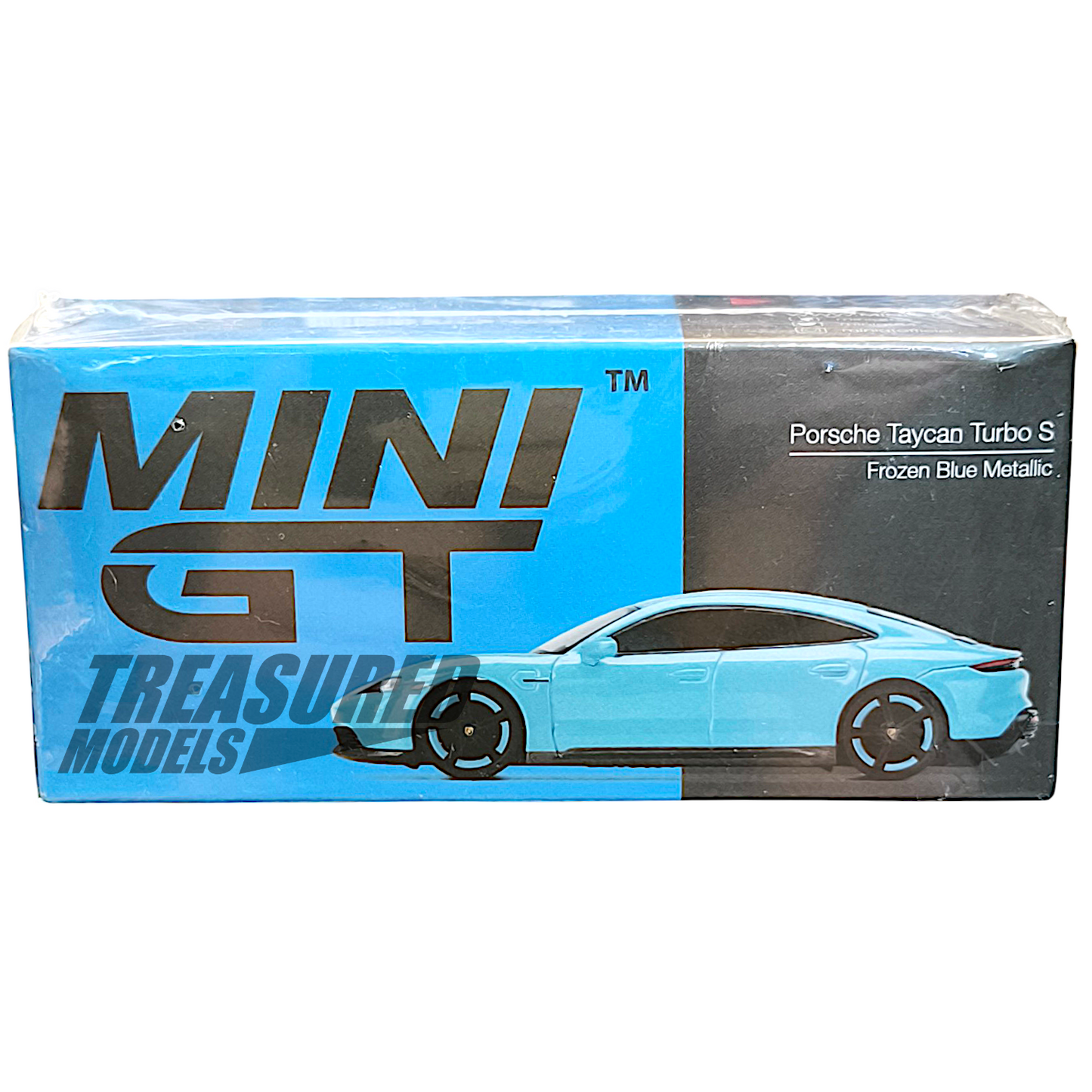 Mini GT Porsche Taycan Turbo S Frozen Blue Metallic MGT00225 Mini GT Porsche Taycan Turbo S Frozen Blue Metallic MGT00225