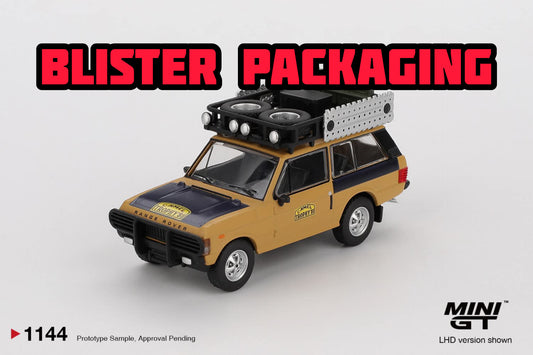 Mini GT Range Rover 1981 Camel Trophy Sumatra C.Swoboda & K.Mentel  Winner Blister Packaging MGT01144 1/64 Diecast