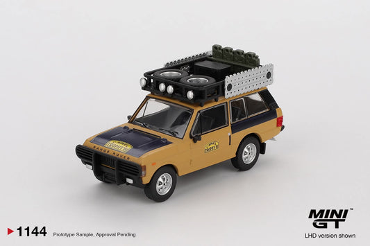 Mini GT Range Rover 1981 Camel Trophy Sumatra C.Swoboda & K.Mentel  Winner MGT01144 1/64 Diecast