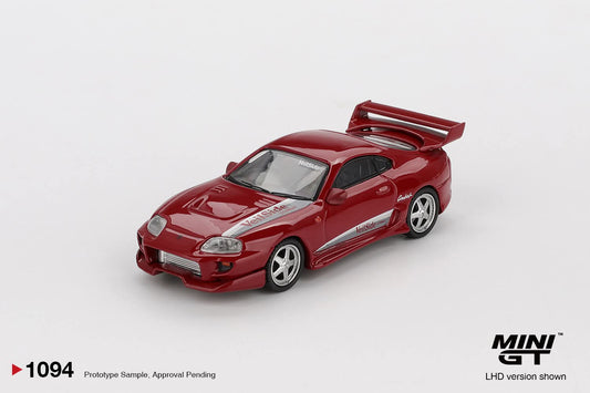 Mini GT Toyota Supra VeilSide Combet V-I Red MGT01094 1/64 Diecast