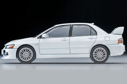TomyTec Mitsubishi 2006 Lancer GSR Evolution IX MR White LV-N349b 1/64 Diecast