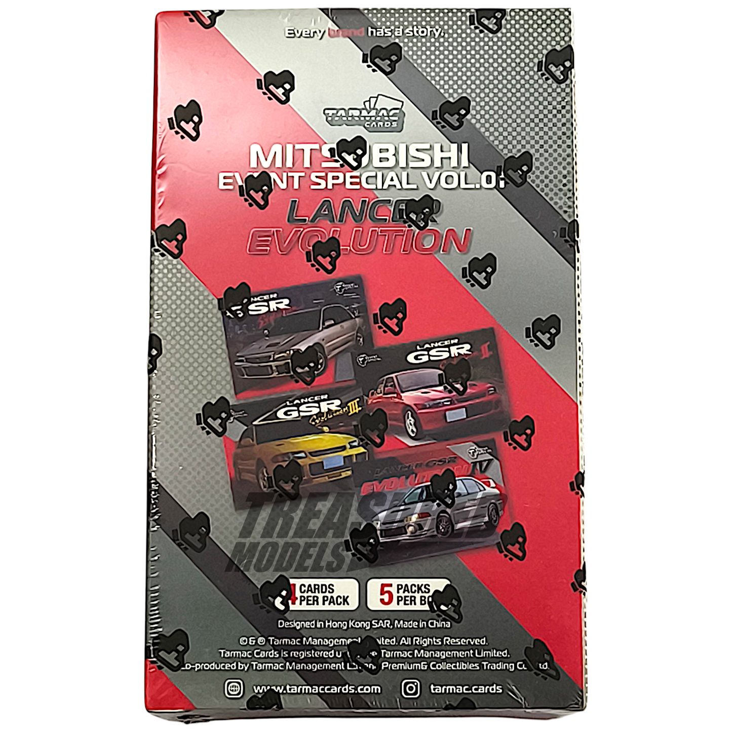 Tarmac Works Tarmac Cards Mitsubishi Event Special Vol.01 Lancer Evolution