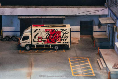 Tarmac Works Mitsubishi Fuso Canter COCA-COLA T64T-TL002-CC 1/64 Diecast