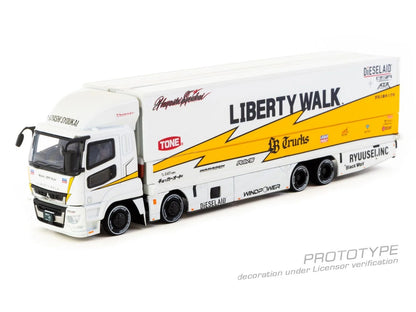 Tarmac Works Mitsubishi Fuso Super Great LB-TRUCKS T64T-TL001-LBY 1/64 Diecast