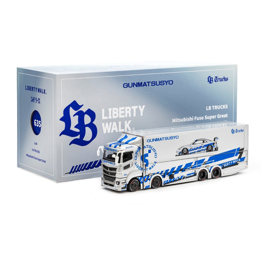 GCD Mitsubishi Fuso Super Great Transport LBWK TAS 2026 1/64 Diecast