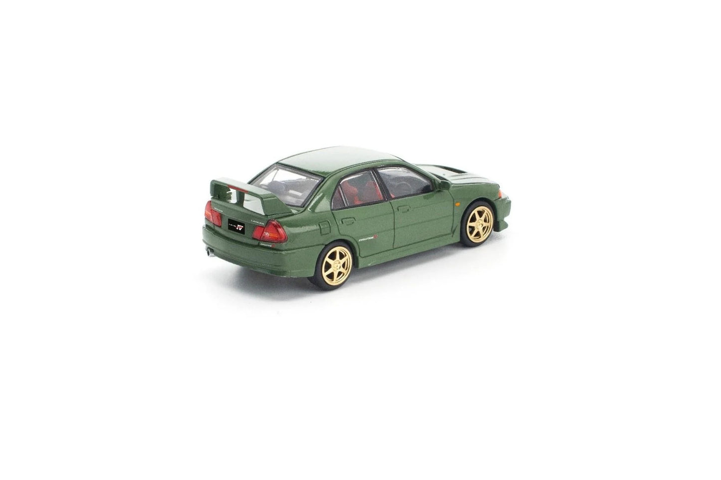 Pop Race Mitsubishi Lancer Evolution IV Green PRE022 1/64 Diecast