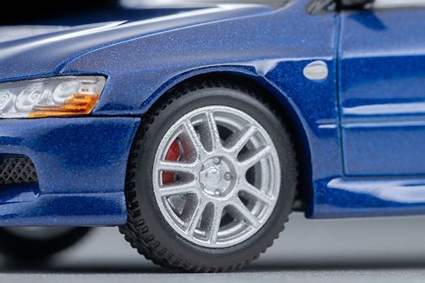TomyTec Tomica Limited Vintage NEO Mitsubishi Lancer Evolution IX GSR (Blue) 2005 LV-N376b 1/64 Diecast