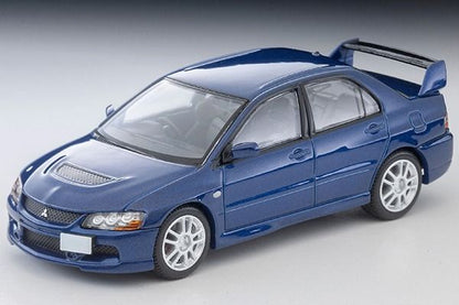 TomyTec Tomica Limited Vintage NEO Mitsubishi Lancer Evolution IX GSR (Blue) 2005 LV-N376b 1/64 Diecast