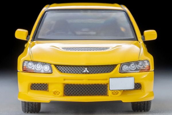 TomyTec Tomica Limited Vintage NEO Mitsubishi Lancer Evolution IX GSR (Yellow) 2005 LV-N376a 1/64 Diecast