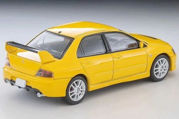 TomyTec Tomica Limited Vintage NEO Mitsubishi Lancer Evolution IX GSR (Yellow) 2005 LV-N376a 1/64 Diecast