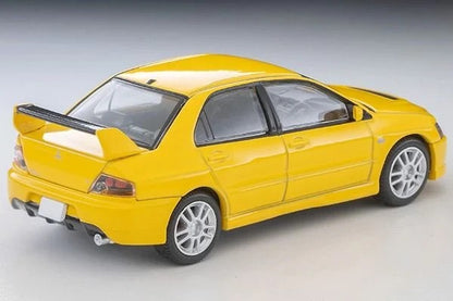 TomyTec Tomica Limited Vintage NEO Mitsubishi Lancer Evolution IX GSR (Yellow) 2005 LV-N376a 1/64 Diecast