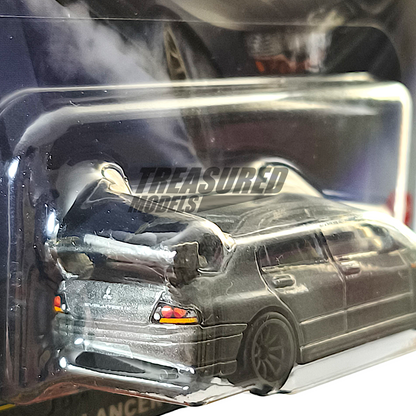 Hot Wheels Mitsubishi Lancer Evolution IX Metalflake Gunmetal Gray 2025 Premium Car Culture Ronin Run II 1/64 Diecast