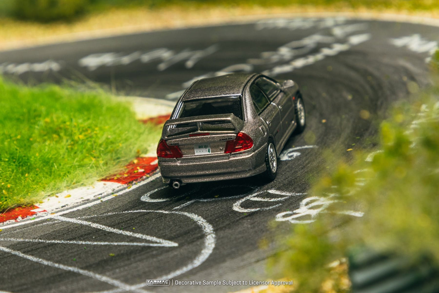 *Pre-Order* Tarmac Works Mitsubishi Lancer GSR Evolution IV Silver (Tarmac Cards Combo Set) T64G-076-SL 1/64 Die Cast
