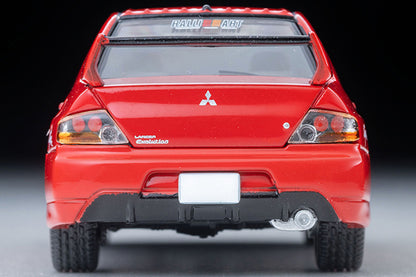 TomyTec Tomica Limited Vintage Neo Mitsubishi Lancer GSR Evolution IX MR Ralliart Spec Red 2006 LV-N349c 1/64 Diecast