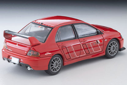 TomyTec Tomica Limited Vintage Neo Mitsubishi Lancer GSR Evolution IX MR Ralliart Spec Red 2006 LV-N349c 1/64 Diecast