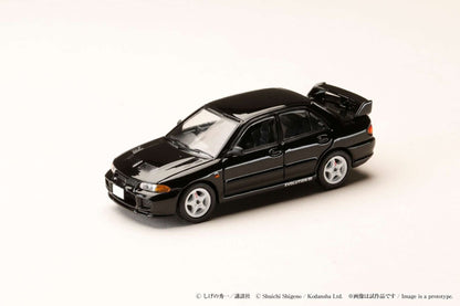 Hobby Japan Mitsubishi Lancer RS Evolution III Initial D Kyoichi Sudo VS Ryosuke Takahashi 1/64 Diecast