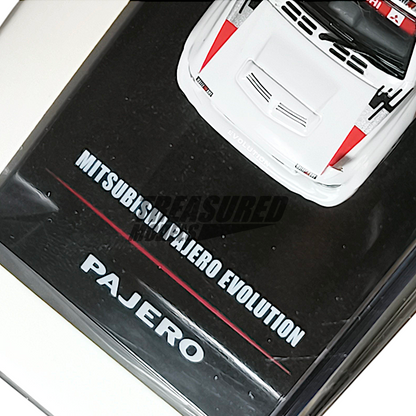 Inno64 Mitsubishi Pajero Evolution Ralliart White IN64-EVOP-RAWHI 1/64 Die Cast