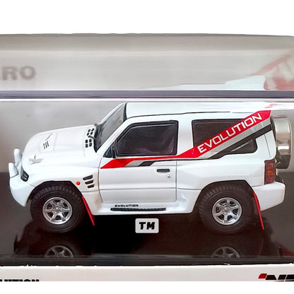 Inno64 Mitsubishi Pajero Evolution White IN64-EVOP-WHI 1/64 Diecast