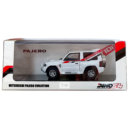Inno64 Mitsubishi Pajero Evolution White IN64-EVOP-WHI 1/64 Diecast