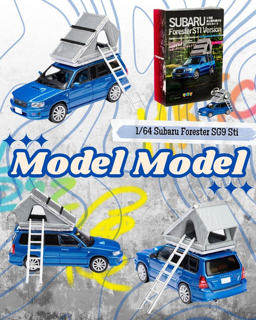 Model Model Subaru Forester SG9 STi Hong Kong Toy Car Salon 2025 1/64 Die Cast
