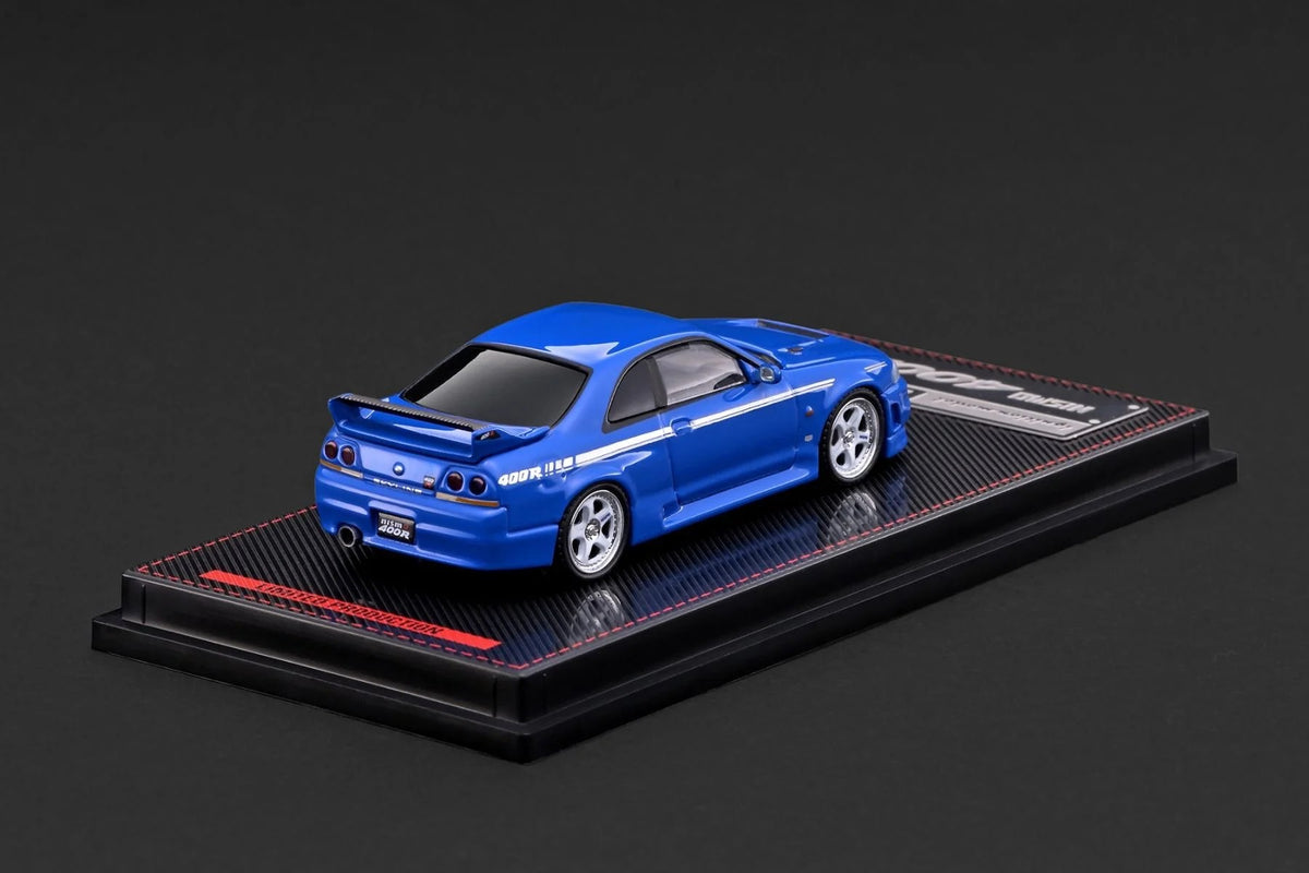 [PRE-ORDER] IGNITION MODEL NISMO 400R (BCNR33) Blue IG4273 1/64 Diecast