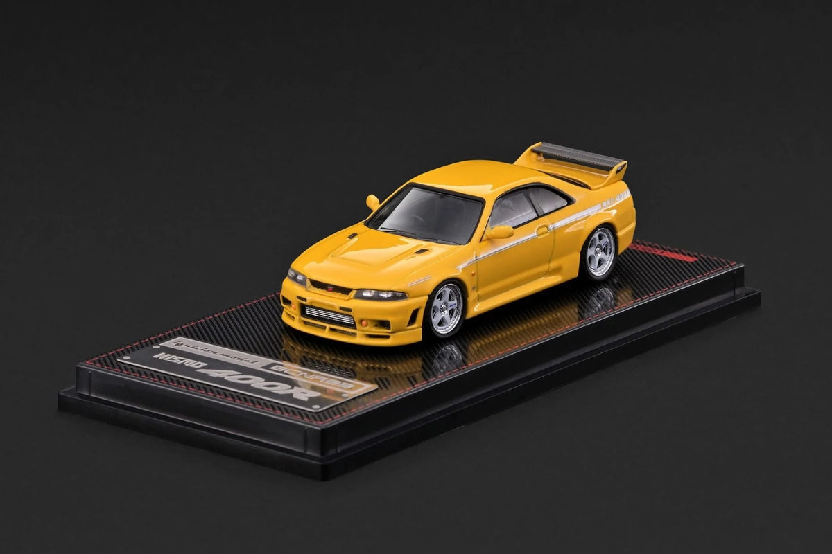 [PRE-ORDER] IGNITION MODEL NISMO 400R (BCNR33) Yellow IG4272 1/64 Diecast