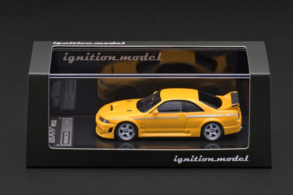 [PRE-ORDER] IGNITION MODEL NISMO 400R (BCNR33) Yellow IG4272 1/64 Diecast