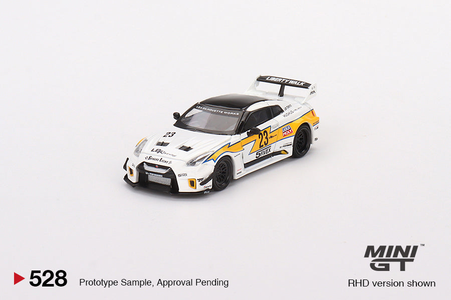 Mini GT NISSAN LB-Silhouette WORKS GT 35GT-RR Ver.1 LB Racing MGT00528 1/64 Diecast