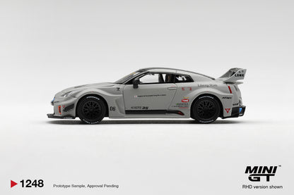 [Pre-Order] Mini GT NISSAN LB-Silhouette WORKS GT 35GT-RR Ver.1 Matt Grey MGT01248 1/64 Diecast