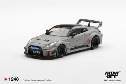 [Pre-Order] Mini GT NISSAN LB-Silhouette WORKS GT 35GT-RR Ver.1 Matt Grey MGT01248 1/64 Diecast