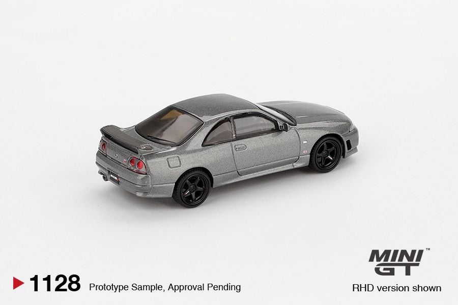 *Pre-Order* Mini GT NISSAN Skyline GT-R Dark Metal Gray (NISMO BCNR33 CRS Version) MGT01128 1/64 Diecast