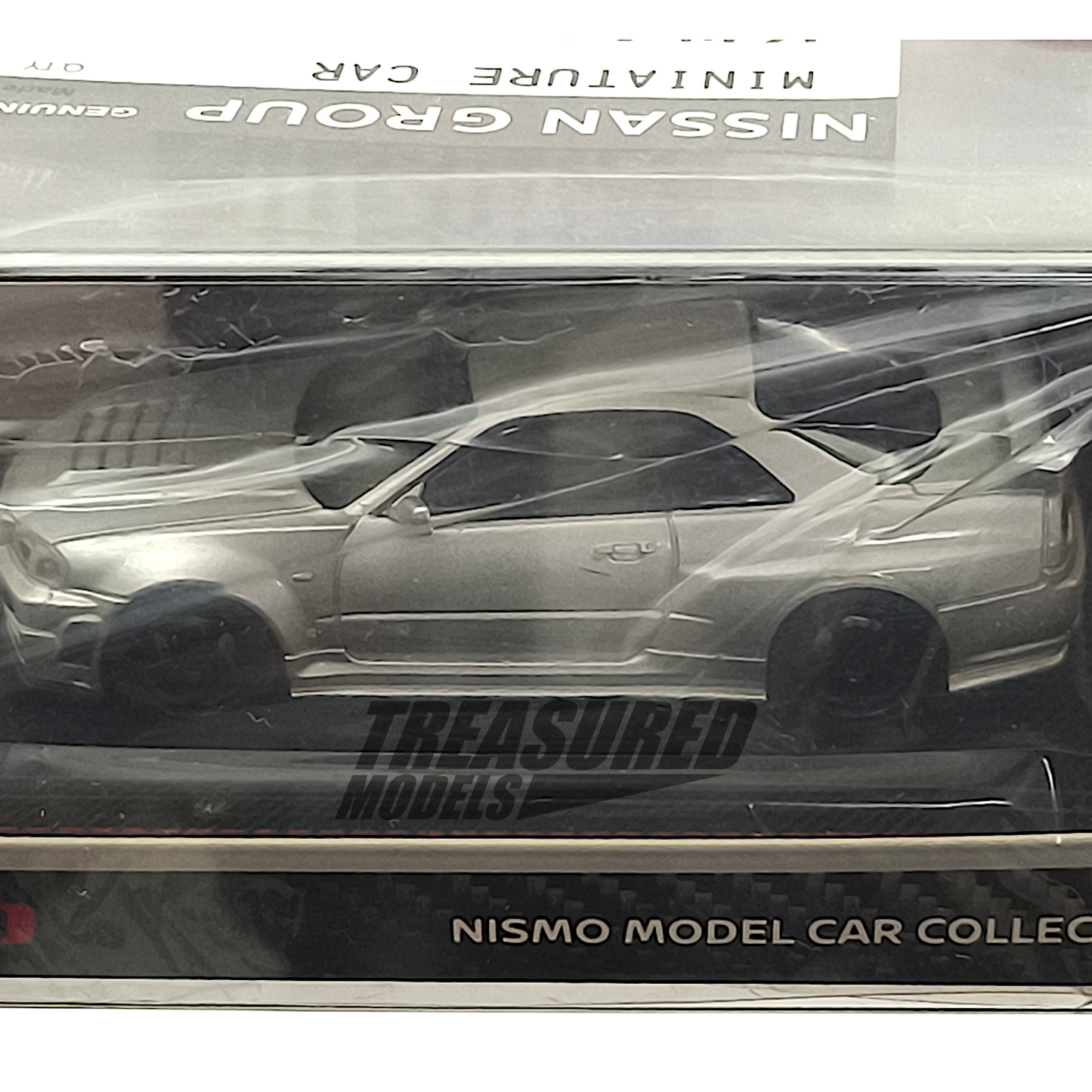 Ignition Models Nismo R34 GT-R Z-Tune Silver Nismo Festival Event Exclusive 1/64 Diecast