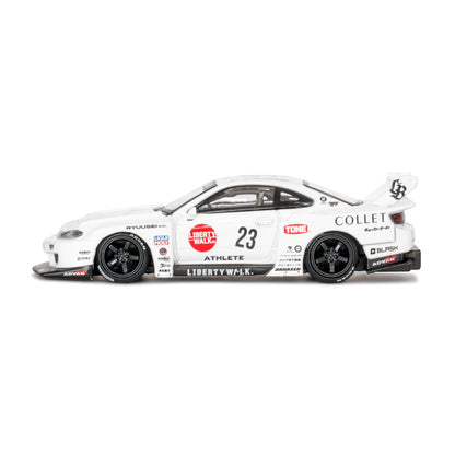 *Pre-Order* Nissan S15 Silvia LB-Super Silhouette ATHLETE LBWK Card Blister Packaging MGT01054 1/64 Diecast