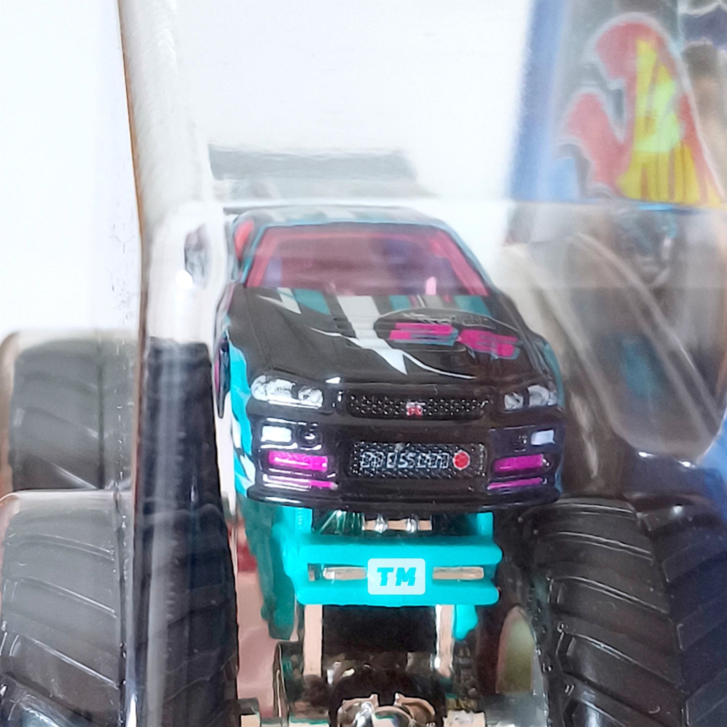 Hot Wheels Nissan 1999 Skyline GT-R Black 2026 Monster Trucks 1/64 Diecast