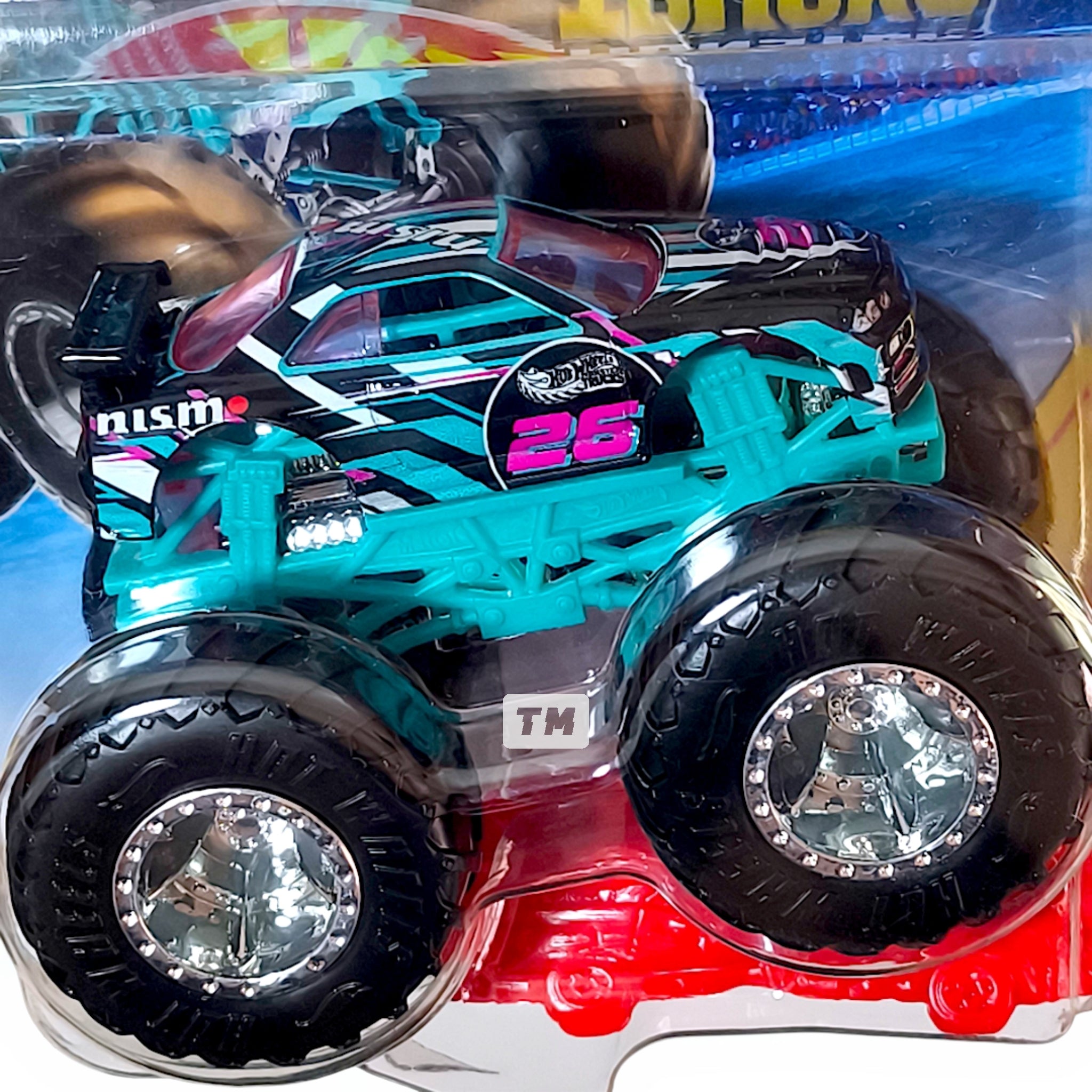 Hot Wheels Nissan 1999 Skyline GT-R Black 2026 Monster Trucks 1/64