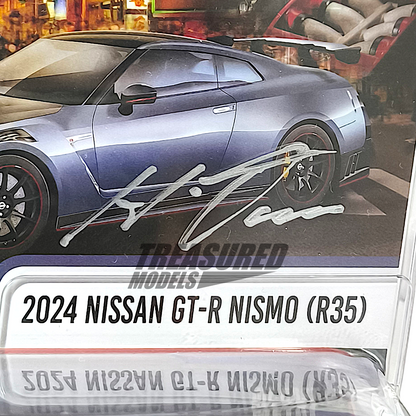 GreenLight Nissan 2024 GT-R Nismo R35 APAxpo 2025 Signed by Hiroshi Tamura 1/64 Diecast