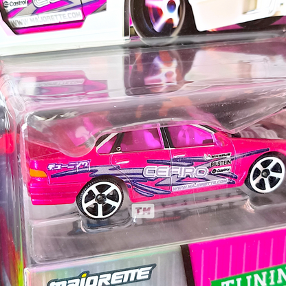 CHASE! Majorette Nissan Cefiro A31 CHASE Pink JDM Legends 1/64 Diecast