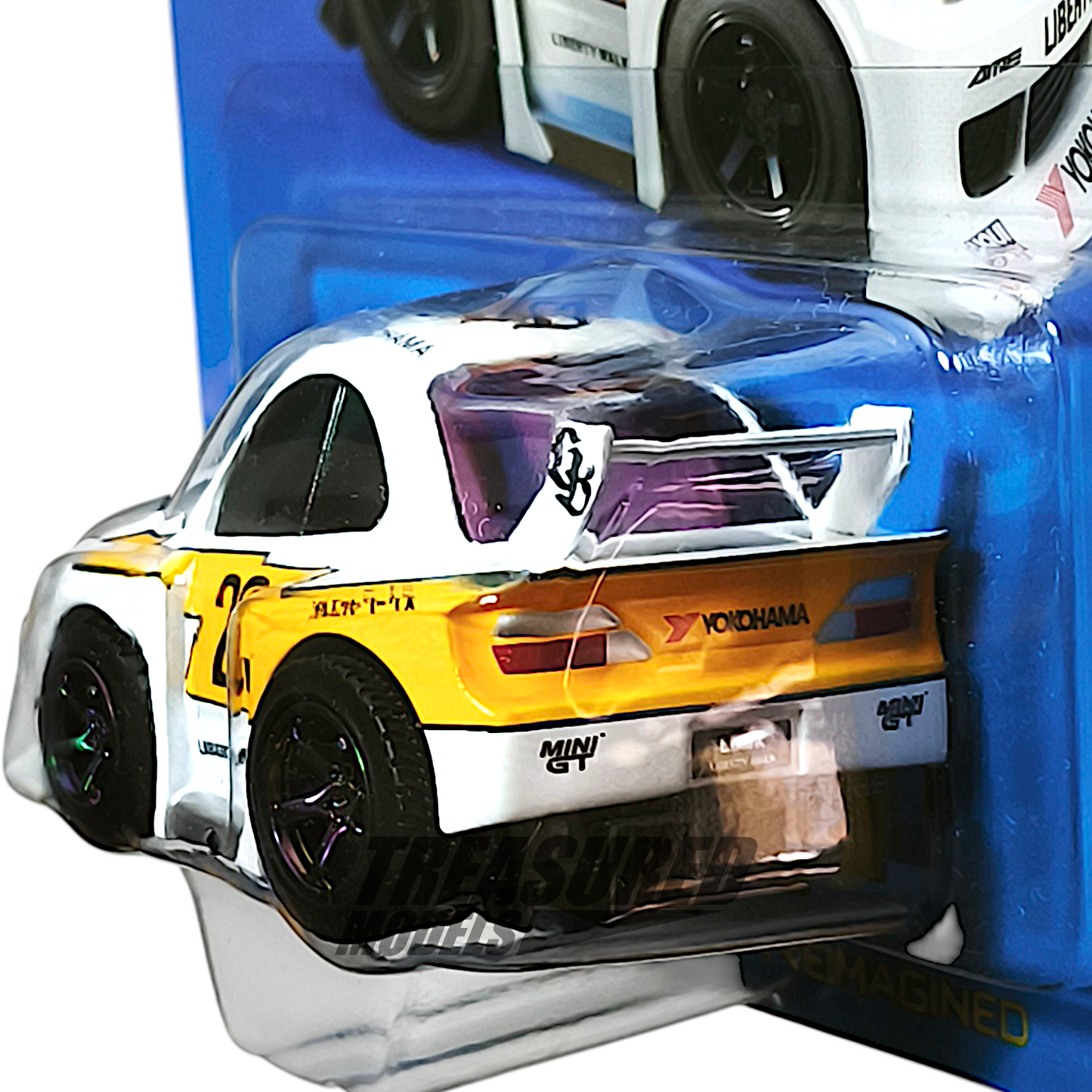 Qube Carz CHASE Nissan LB-Super Silhouette S15 SILVIA Liberty Walk Presentation QZ00501 1/64 Diecast