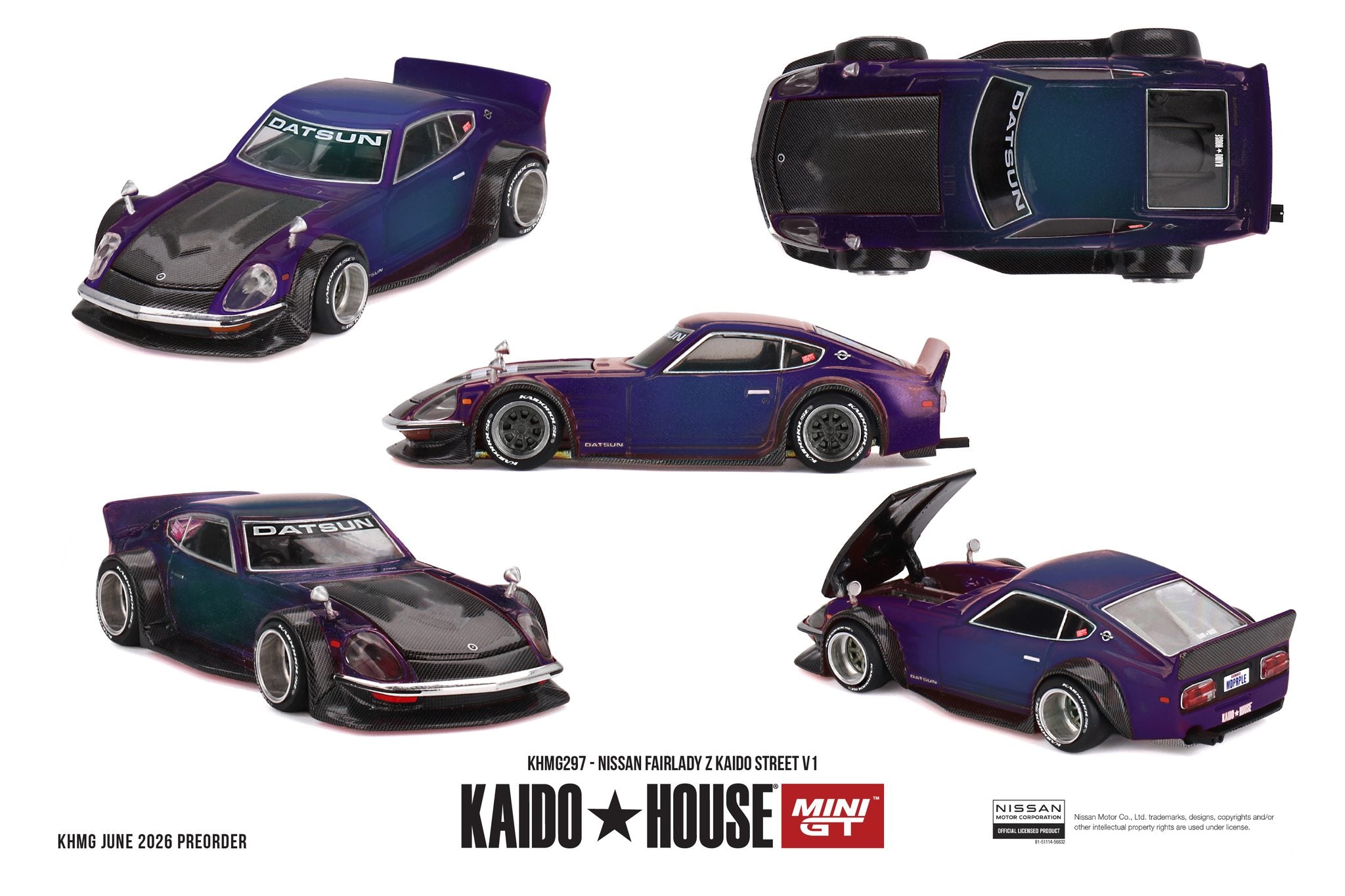 Pre-Order] Kaido House Nissan Fairlady Z Kaido Street V1 KHMG297 1