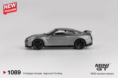 *Pre-Order* Mini GT Nissan GT-R 2013 Dark Metal Gray (NISMO R35 CRS Version) MGT01089 1/64 Die Cast