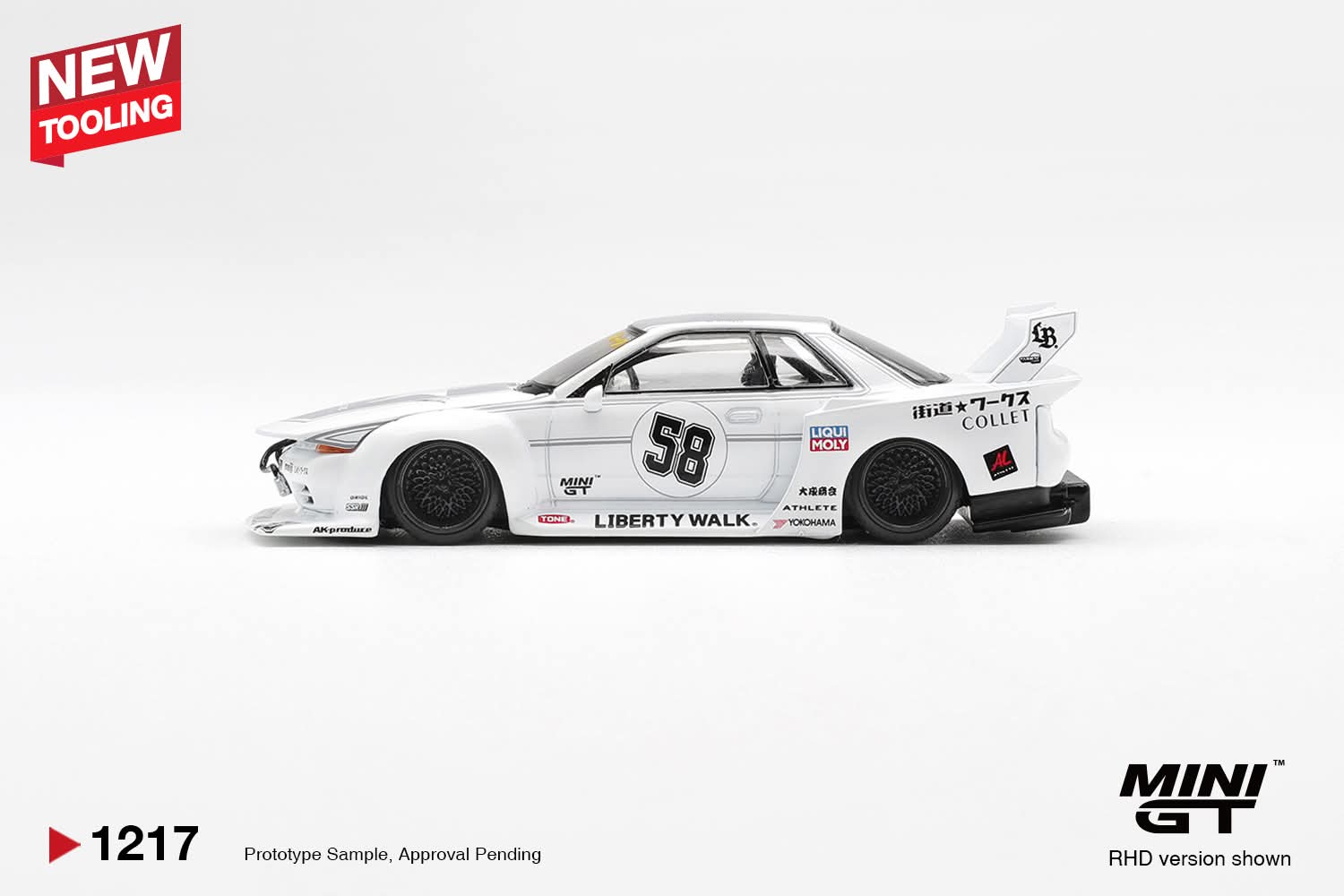 Pre-Order] Mini GT Nissan GT-R32 LB-Kaido Works TAS 2025 MGT01217
