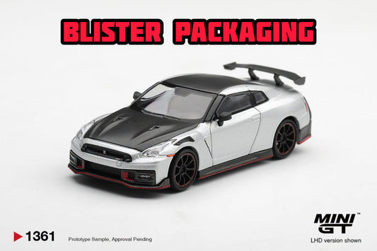 [Pre-Order] Mini GT Nissan GT-R NISMO 2024 Silver Blister Packaging MGT01361-BL 1/64 Diecast