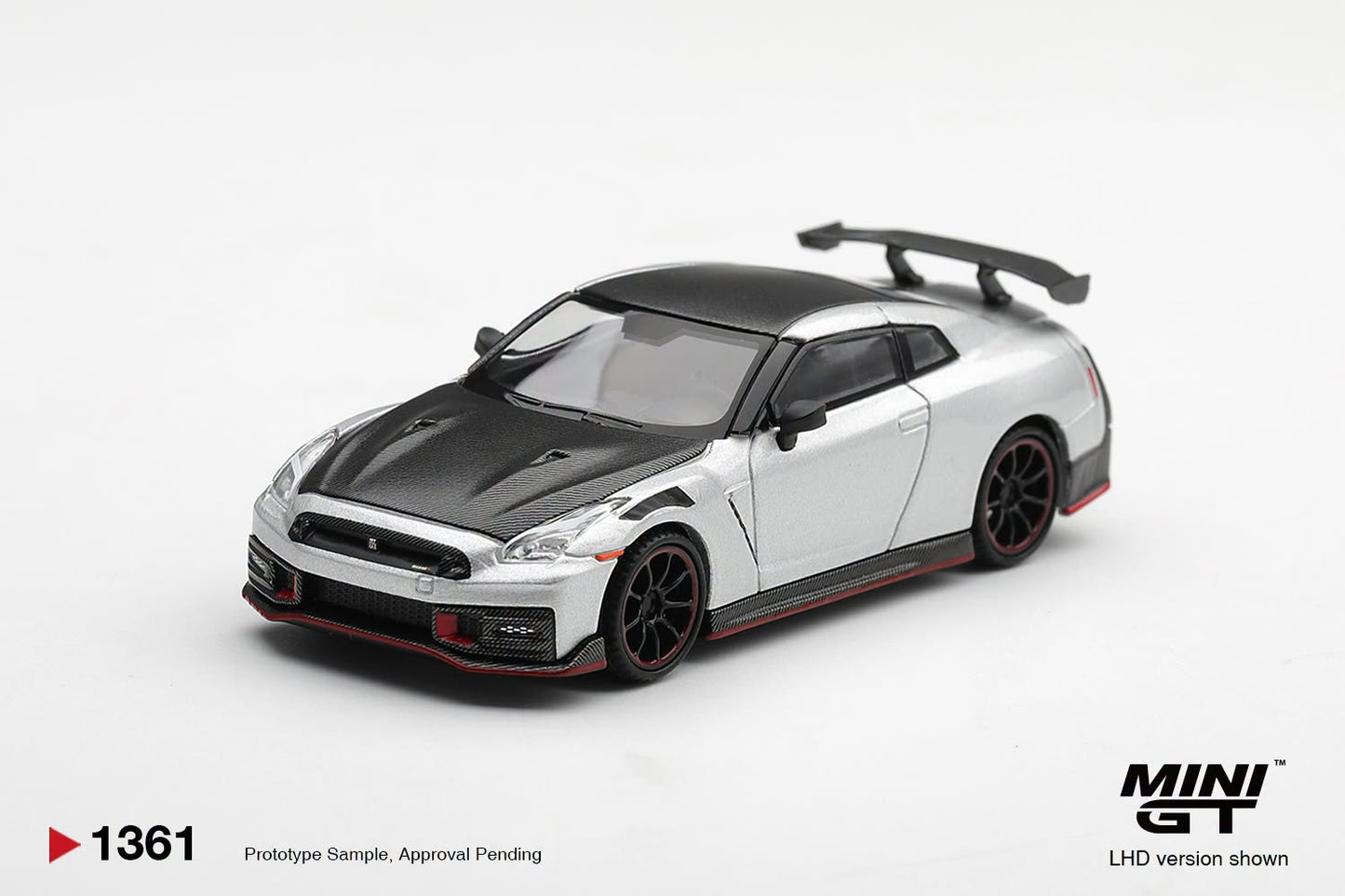 [Pre-Order] Mini GT Nissan GT-R NISMO 2024 Silver MGT01361 1/64 Diecast
