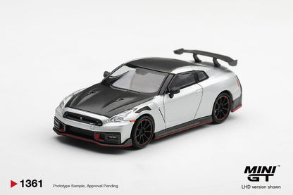 [Pre-Order] Mini GT Nissan GT-R NISMO 2024 Silver MGT01361 1/64 Diecast